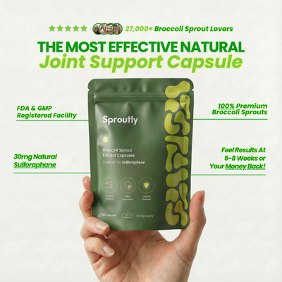 Broccoli Sprout Extract Capsules for Joint Support