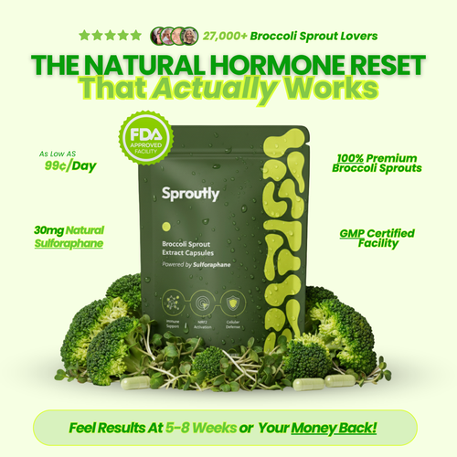 Sproutly Broccolli Sprout Extract Capsules For Hormonal Balance