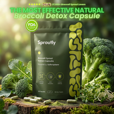 Sproutly Broccolli Sprout Extract Capsules For Smokers